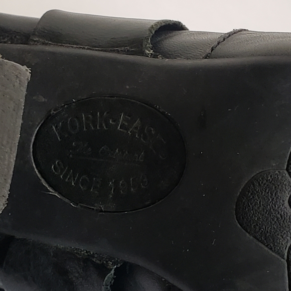 Kork-Ease Women's Courtney Harness SlipOn Mule Clogs Black Leather Sz 8 … - Picture 9 of 13